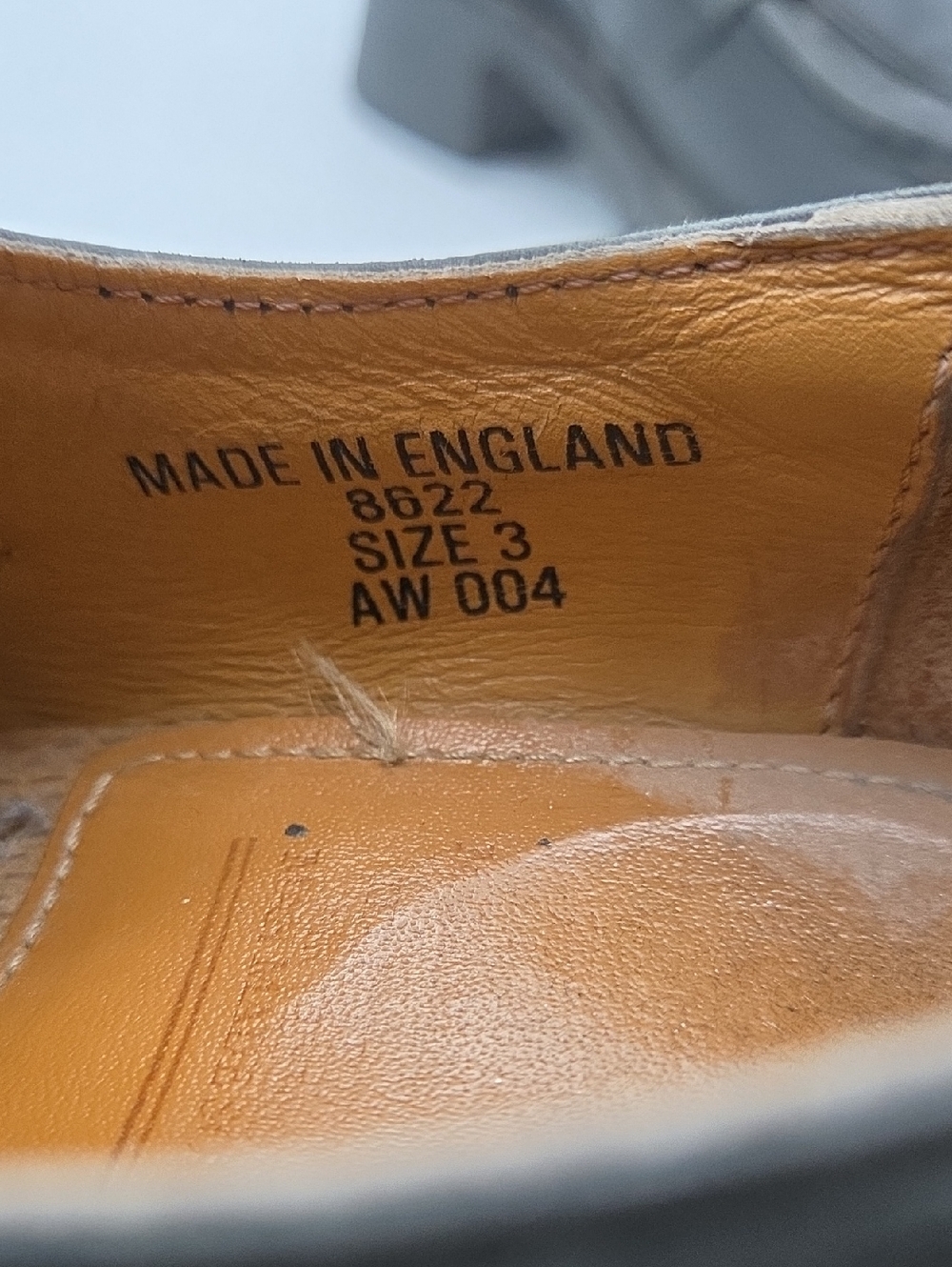 Vintage Dr Martens Made in England Y2K Chunky Loafers Size 5 - Picture 7 of 10